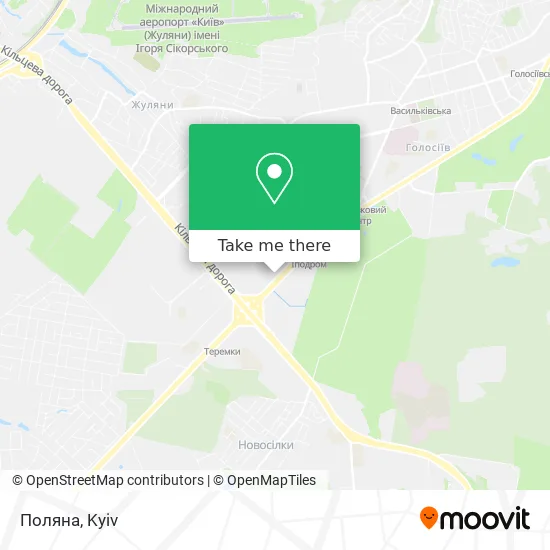 Поляна map