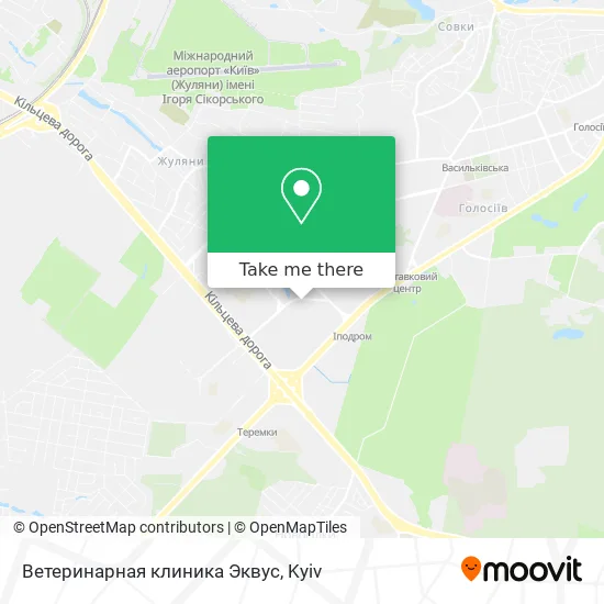 Ветеринарная клиника Эквус map