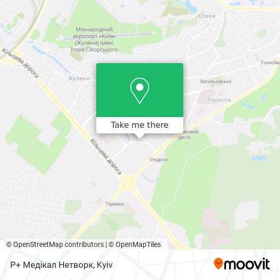Р+ Медікал Нетворк map