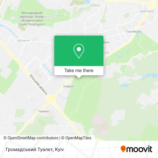 Карта Громадський Туалет