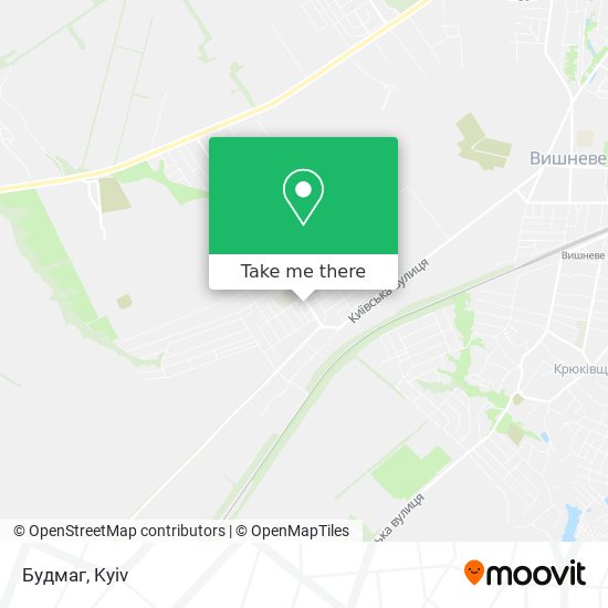 Будмаг map