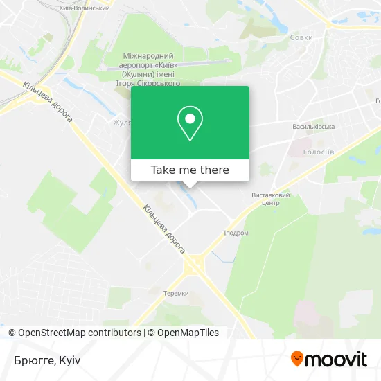 Карта Брюгге
