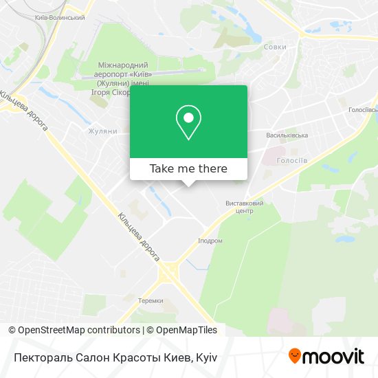 Пектораль Салон Красоты Киев map