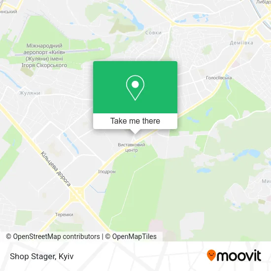Карта Shop Stager