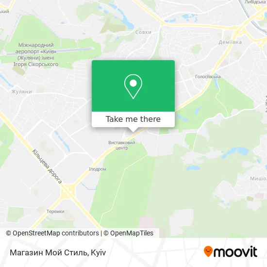 Карта Магазин Мой Стиль