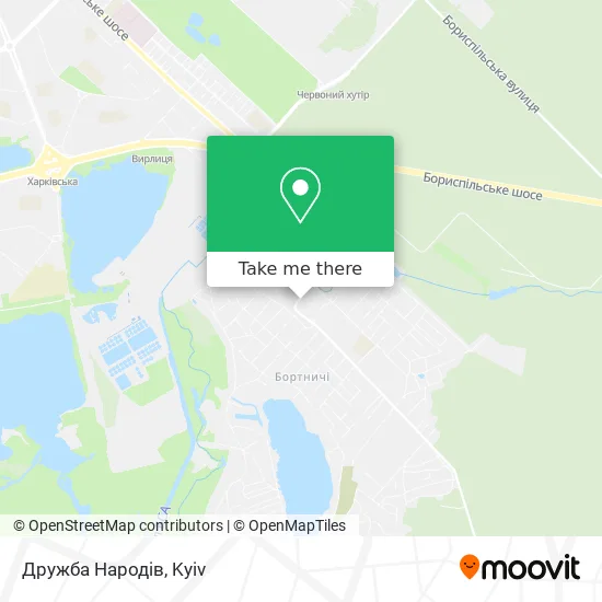 Дружба Народів map