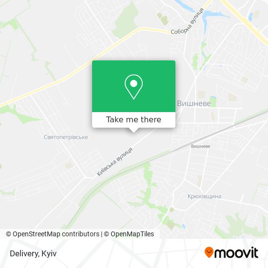 Delivery map
