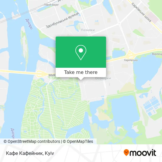 Карта Кафе Кафейник