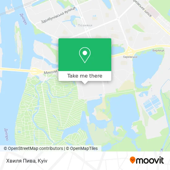 Карта Хвиля Пива