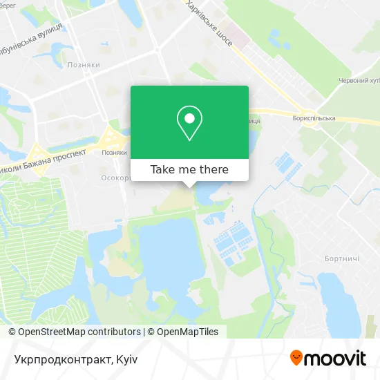 Карта Укрпродконтракт
