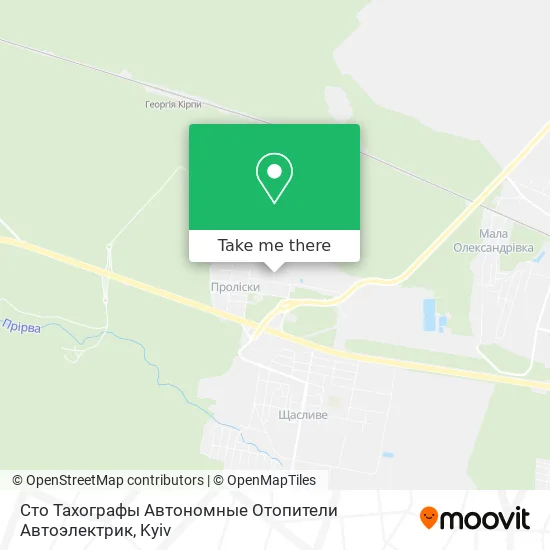 Сто Тахографы Автономные Отопители Автоэлектрик map