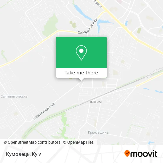 Кумовець map