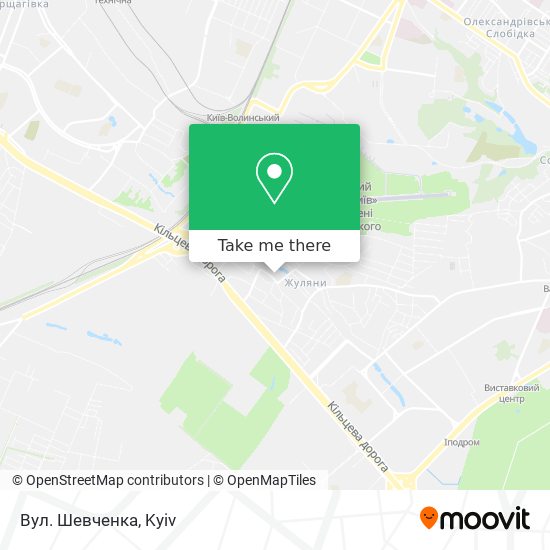 Вул. Шевченка map