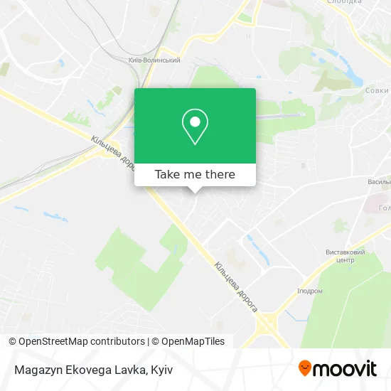 Карта Magazyn Ekovega Lavka