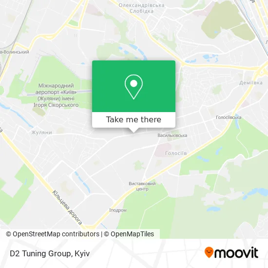 D2 Tuning Group map