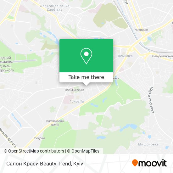 Салон Краси Beauty Trend map