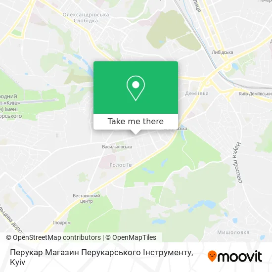 Перукар Магазин Перукарського Інструменту map