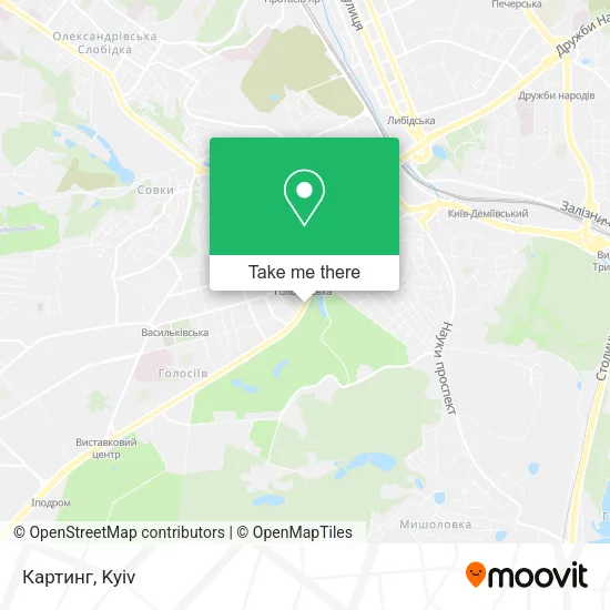 Карта Картинг