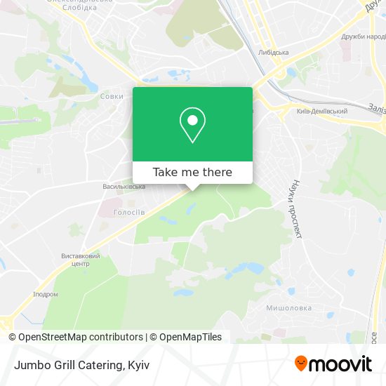 Jumbo Grill Catering map