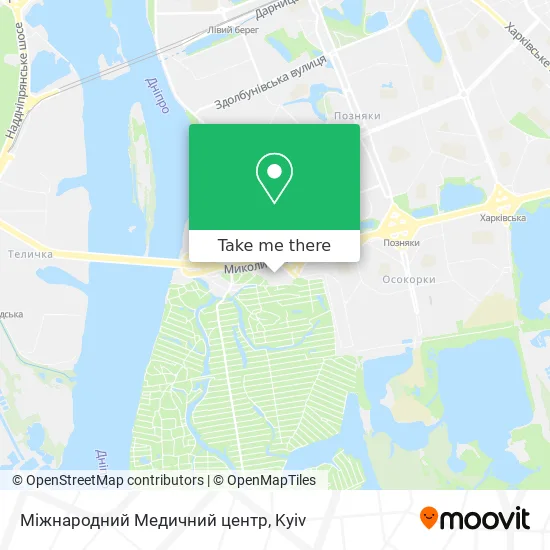Міжнародний Медичний центр map