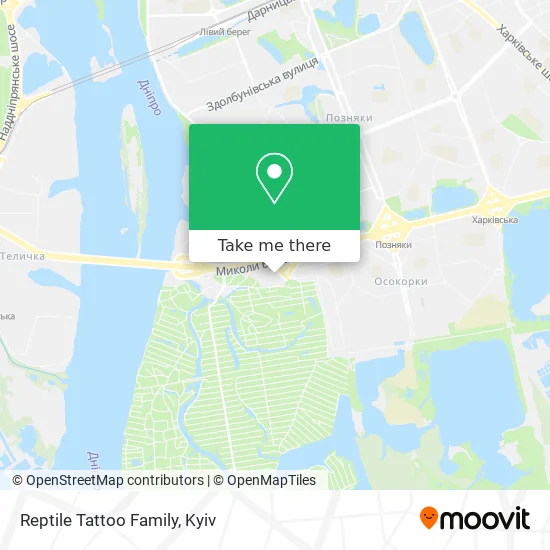 Карта Reptile Tattoo Family