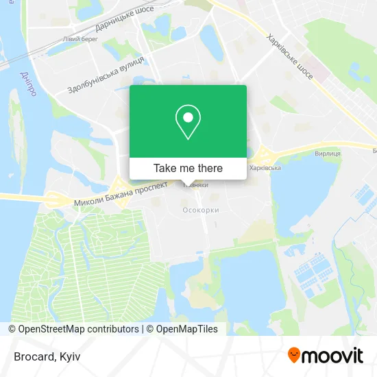 Карта Brocard