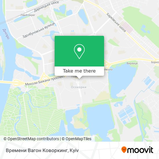 Времени Вагон Коворкинг map