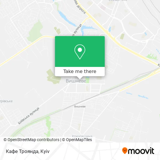 Кафе Троянда map