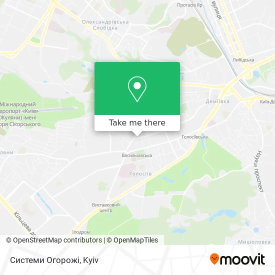Карта Системи Огорожі