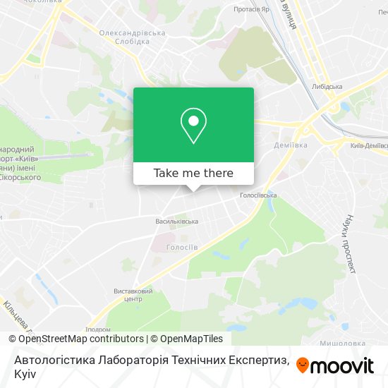 Карта Автологістика Лабораторія Технічних Експертиз