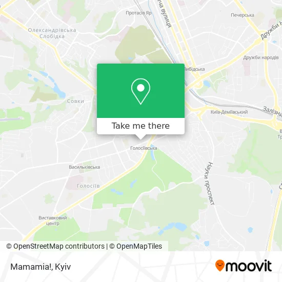 Карта Mamamia!