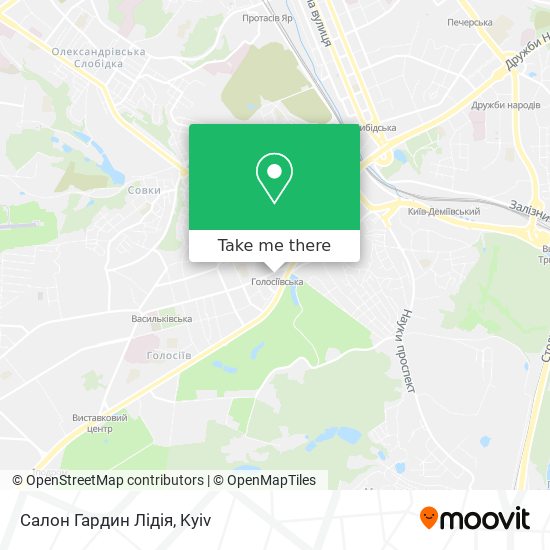 Салон Гардин Лідія map