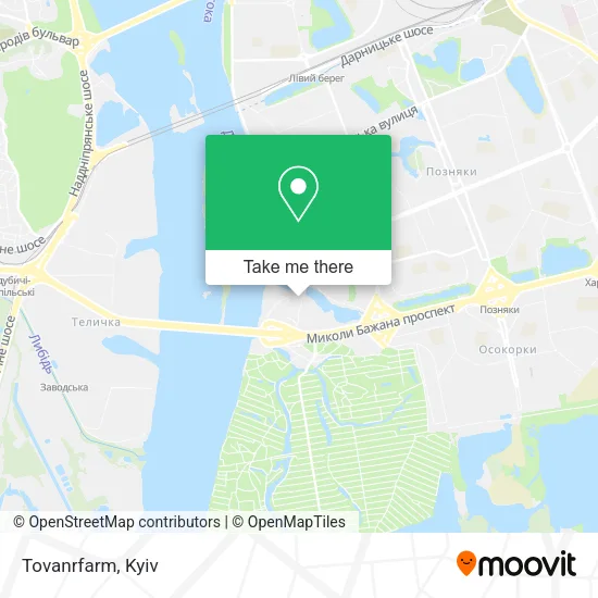 Карта Tovanrfarm