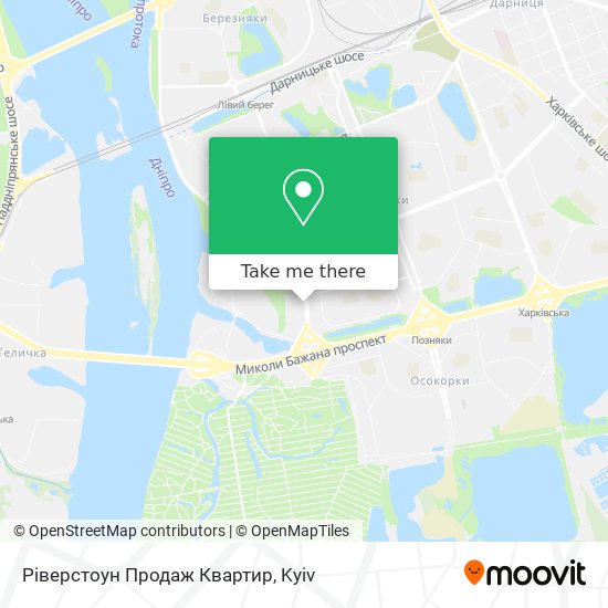 Ріверстоун Продаж Квартир map