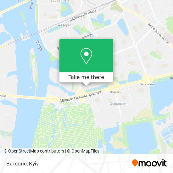 Ватсонс map