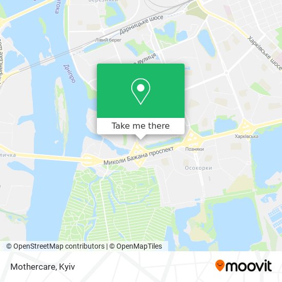 Mothercare map