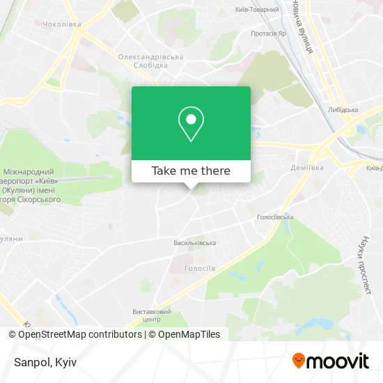 Карта Sanpol