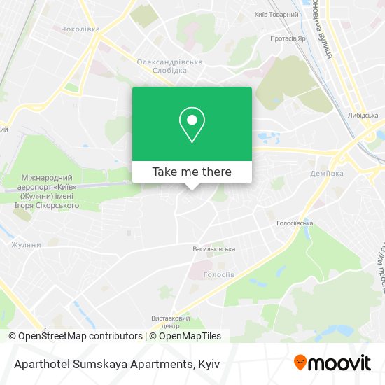 Aparthotel Sumskaya Apartments map