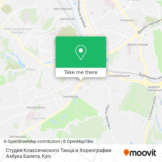 Студия Классического Танца и Хореографии Азбука Балета map