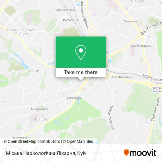 Міська Наркологічна Лікарня map