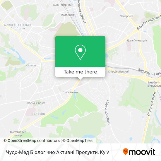 Чудо-Мед Біологічно Активні Продукти map