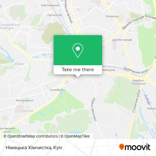 Німецька Хімчистка map