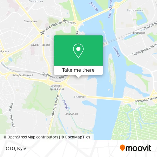 СТО map