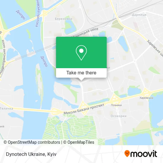 Карта Dynotech Ukraine