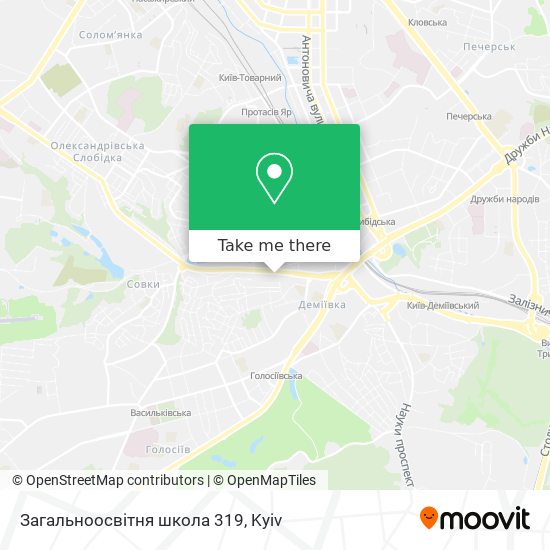 Загальноосвітня школа 319 map