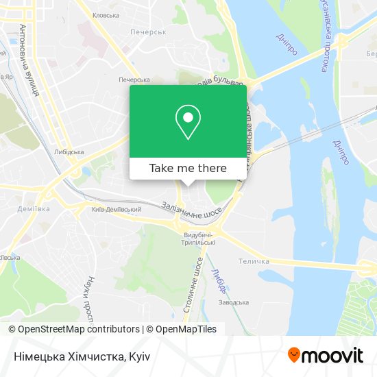 Німецька Хімчистка map