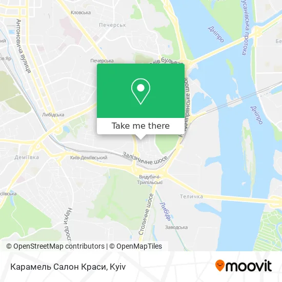 Карамель Салон Краси map