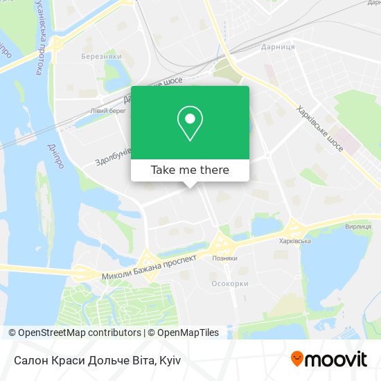 Салон Краси Дольче Віта map