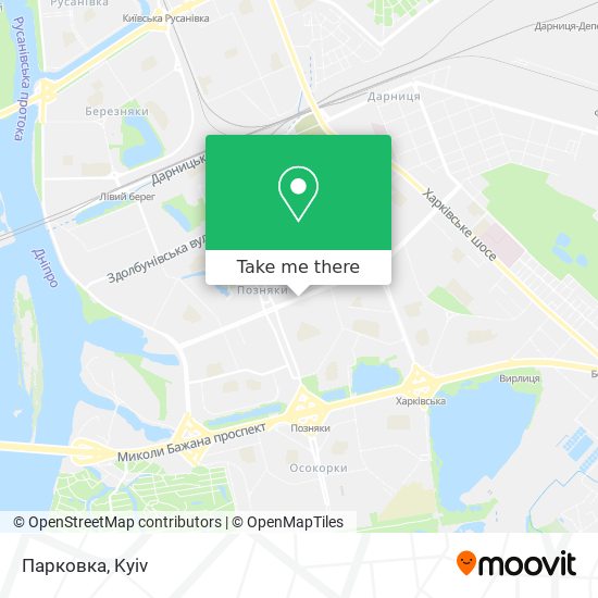 Карта Парковка