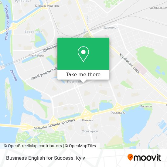 Business English for Success map